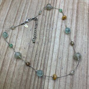 Lia Sophia Vintage Floating Beaded Necklace